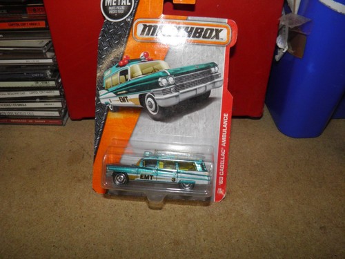 Matchbox 63 cadillac - matchbox-,