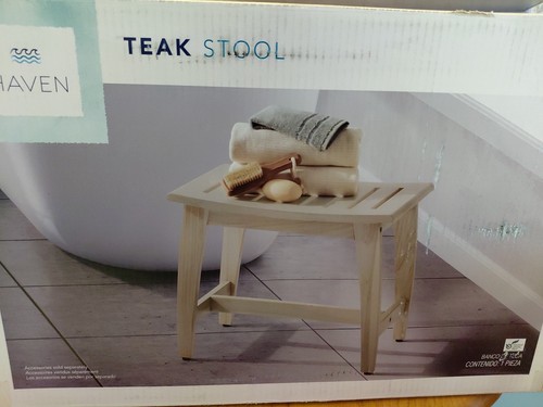 Haven teak stool indoor - haven, and