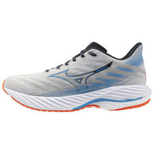 Mizuno Wave Rider 28 Men's Running Shoes, Nimbus Cloud/Blue Pace/Mizuno