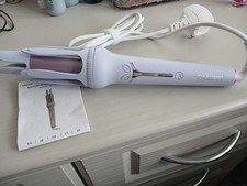 28mm Automatic Hair Curler Iron Styler Ceramic Rotating Curl Waves UK plug