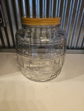 Vintage Large Glass Pickle Jar
