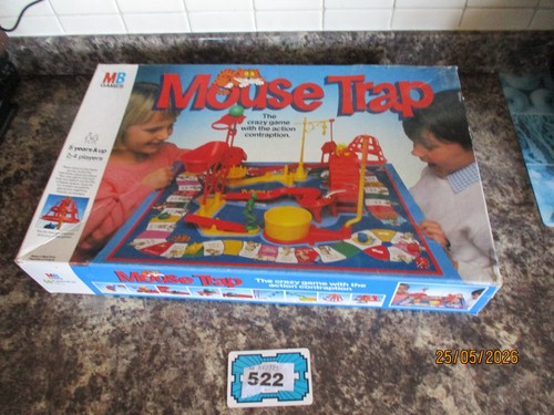 Vintage mouse trap game - vintage,