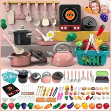 Kids Kitchen Pretend Play Set