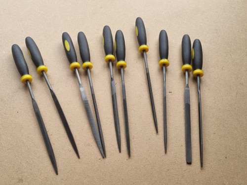 10pc needle file set 150mm - 10pc, 3