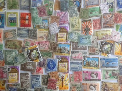 Zanzibar stamps collection - stamps,