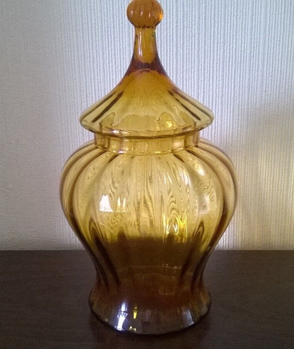 Empoli amber glass - empoli,