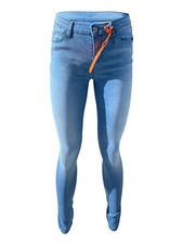 Ladies Women Skinny Fit Stretch Jeggings Pants Plus Size Jeans Pockets UK Size