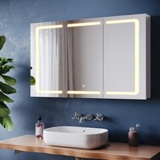 LED Mirror Cabinet with 3