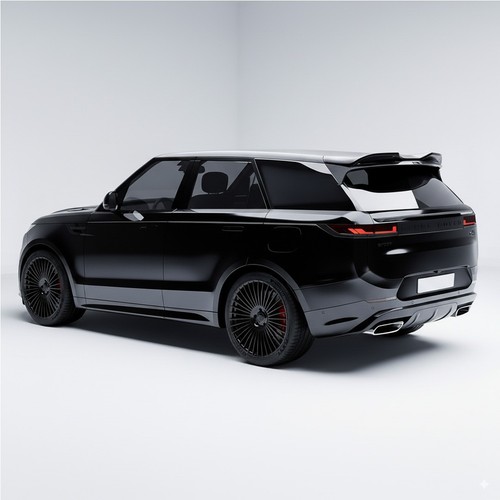 Roof spoiler rear wing - rear,