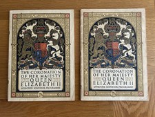 2 x Souvenir Coronation