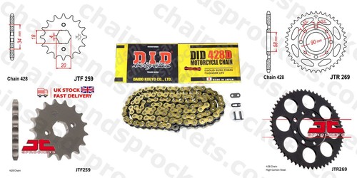 Did gold chain sprocket kit - sprocket,
