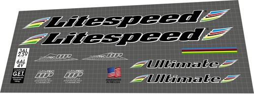 2004 litespeed ultimate - litespeed, decal