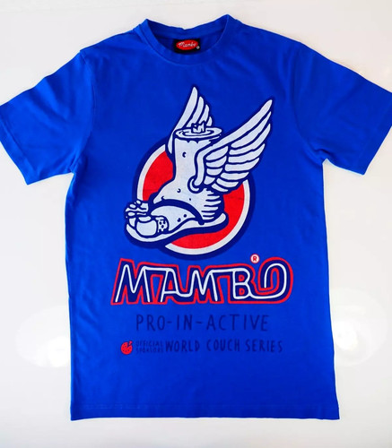 Mambo blue shirt short - mambo, t-shirt
