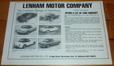 1981 VINTAGE ORIGINAL LARGE AD TR7 HARDTOP JENSON HEALEY HARDTOP MG MIDGET