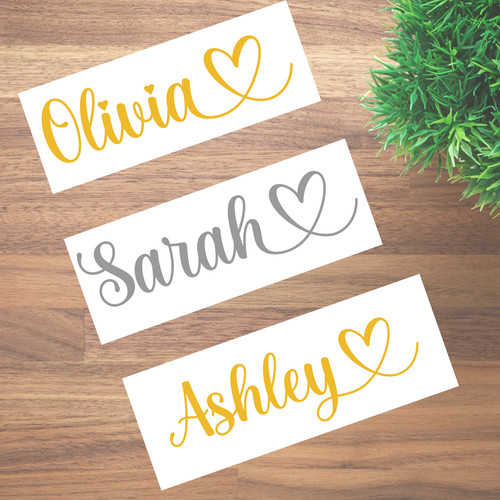 Personalised vinyl name - personalised,