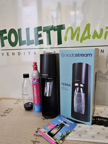 Sodastream terra black water - black,