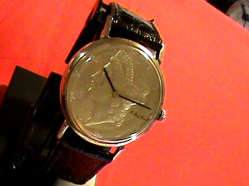 Vintage 9ct gold mathey tissot - vintage,