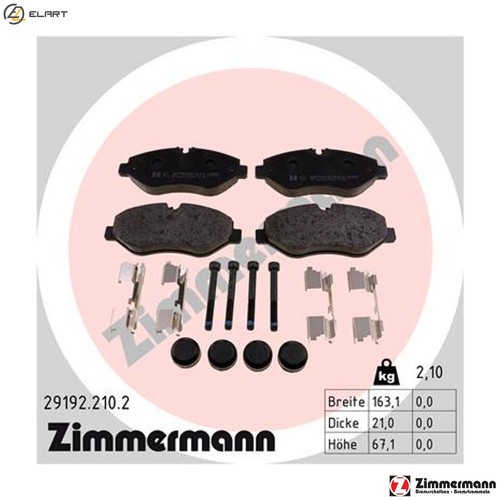 Brake pad set - brake,