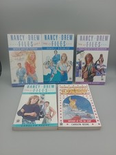 The Nancy Drew Files Carolyn Keene Pocket Paperback Book Bundle x 5