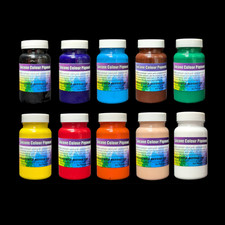 Colour Pigments For RTV Silicone Moulding Rubber