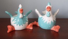 Novelty Skidding Hens Ceramic