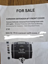 8ft Caravan Defender Front
