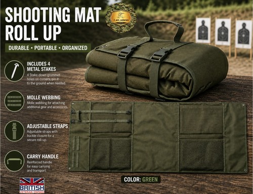 Green shooting training mat - shooting,