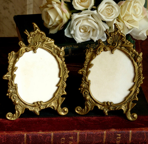 Brass photo picture frame 2 - picture,