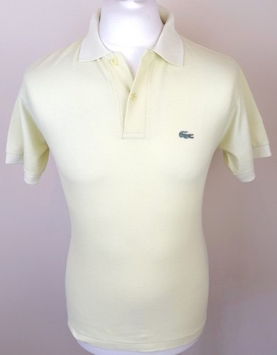 Mens lacoste yellow polo shirt - mens,