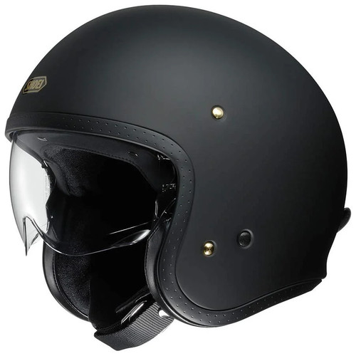 Shoei matt black motorbike - shoei,