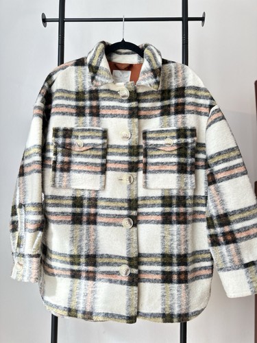 White stuff wool blend - wool, check