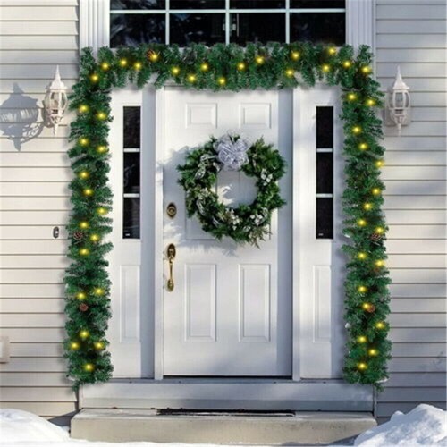 18ft christmas garland with - 18ft,