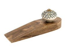 Retro Vintage Wooden Door Stop