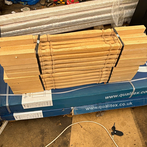 Stair balustrade sticks - balustrade,