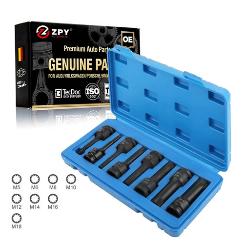 Spline bit impact socket set - socket,