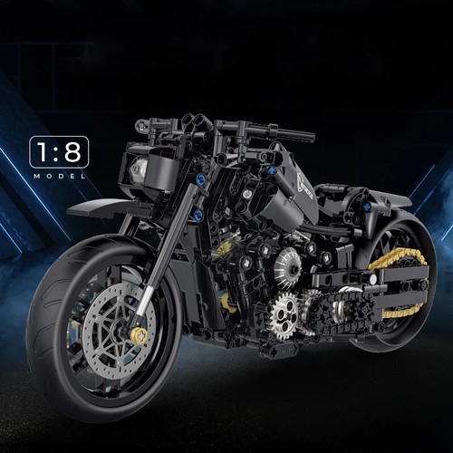 586pcs classic motorbike - classic,