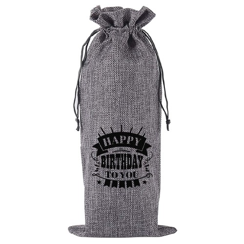 Happy birthday bottle bag - bag,