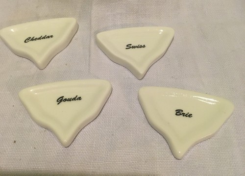 Ceramic cheese markers labels - ceramic,