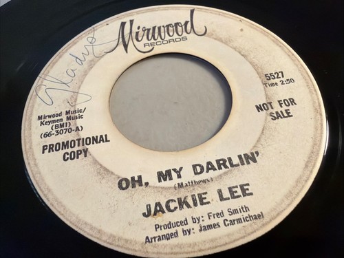 Jackie lee my darling - jackie,