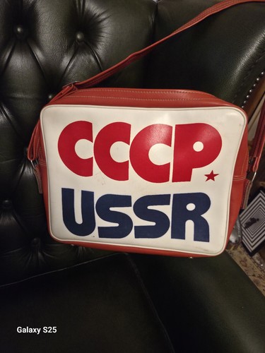 Vtg cccp ussr shoulder bag - vtg,