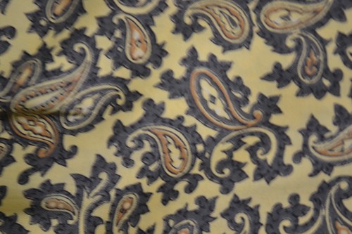 Vintage tootal cravat - vintage, gold
