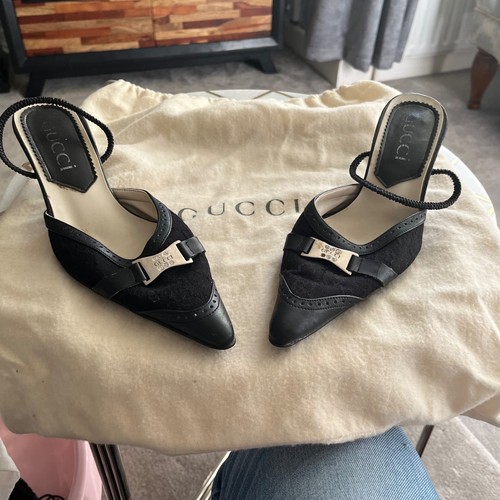 Gucci black ladies - shoes, size