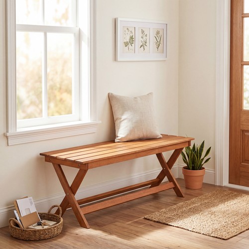Seat wooden garden patio - garden,