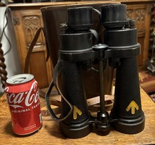 WW2 British Admiralty Barr & Stroud Binoculars, With Case Excellent Condition