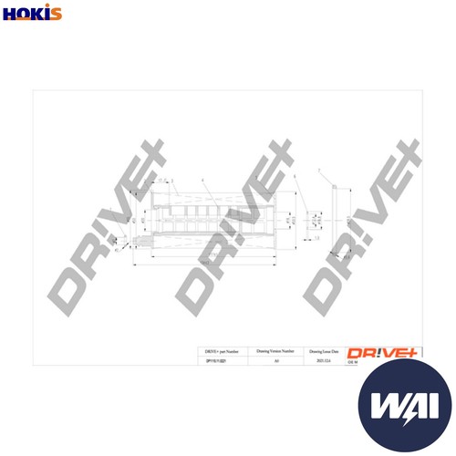 Oil filter dp1110 0221 - oil,
