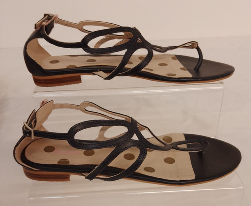 Boden black strappy sandals - boden,