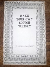MAKE YOUR OWN SCOTCH WHISKY