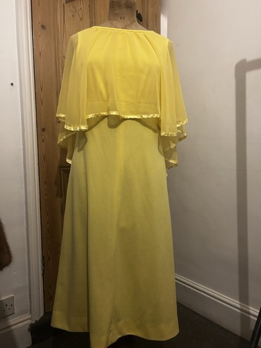 Vintage 70s maxi dress - dress, with