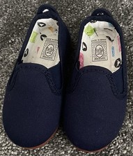 Flossy Baby Unisex Navy Canvas