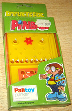 POCKETEERS 'PINBALL' Handheld Game VGC Tomy Palitoy 1975